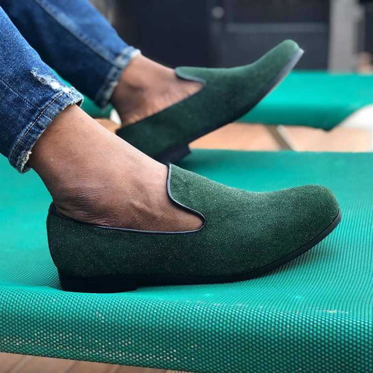 Moss Suede Loafers