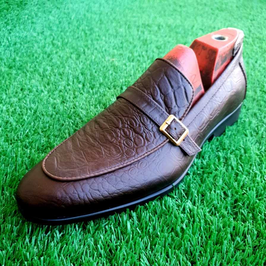 Moss Coffee brown Apron Loafers